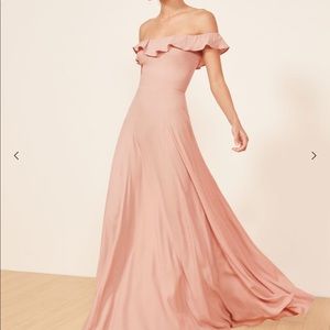 Reformation Petites Verbena bridesmaid dress